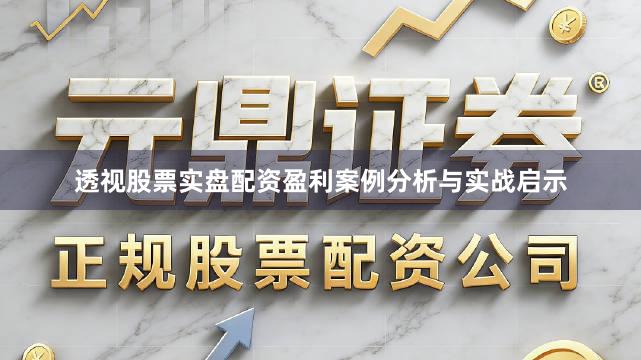 透视股票实盘配资盈利案例分析与实战启示
