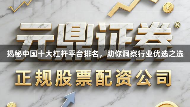 揭秘中国十大杠杆平台排名，助你洞察行业优选之选