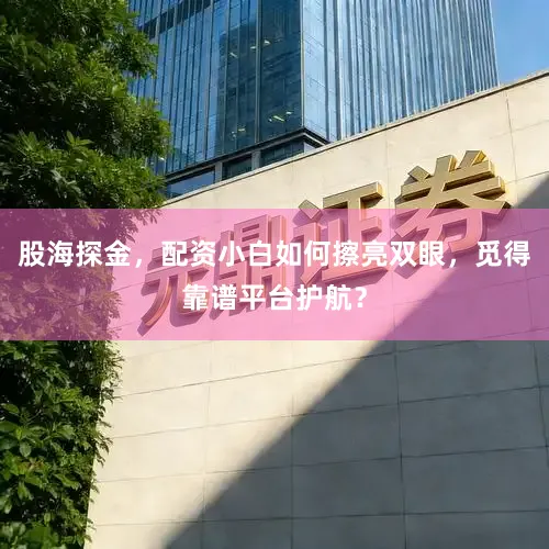 股海探金，配资小白如何擦亮双眼，觅得靠谱平台护航？