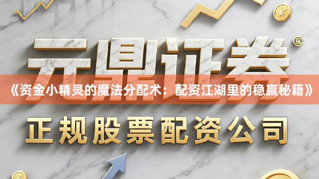 《资金小精灵的魔法分配术：配资江湖里的稳赢秘籍》