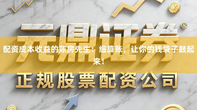 配资成本收益的账房先生：细算账，让你的钱袋子鼓起来！