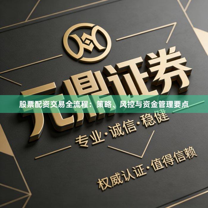 股票配资交易全流程：策略、风控与资金管理要点